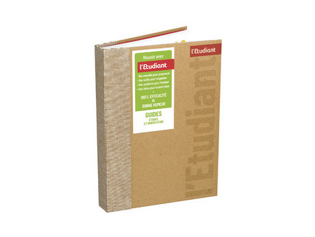 Oxford Agenda l'Etudiant KRAFT, 2026/2027, beige