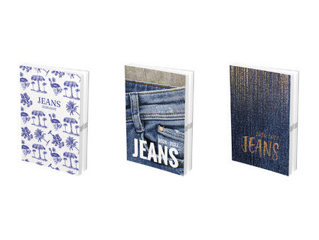 OXFORD Agenda scolaire JEANS, 2026/2027, assorti