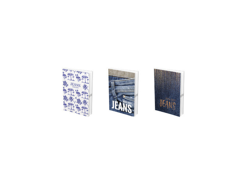 OXFORD Agenda scolaire JEANS, 2026/2027, assorti