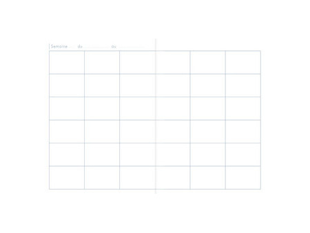 Clairefontaine Agenda de bord non millésimé, A4, 72 pages