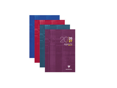 Clairefontaine Agenda scolaire 'WHEN 21', 2026/2027, assorti