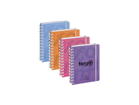 EXACOMPTA Agenda scolaire Forum Linicolor, 2026/2027,assorti