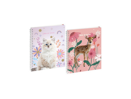 EXACOMPTA Cahier de textes Lovely, assorti