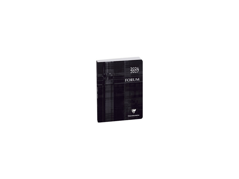 Clairefontaine Agenda scolaire FORUM Metric, 2026/2027, noir