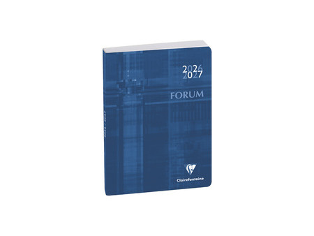 Clairefontaine Agenda scolaire FORUM Metric, 2026/2027, noir