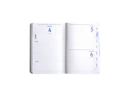 Clairefontaine Agenda scolaire Work & After, 2026/2027, bleu