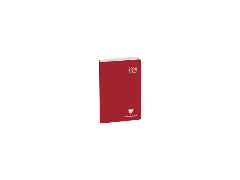 Clairefontaine Agenda scolaire Work & After 2026/2027, rouge