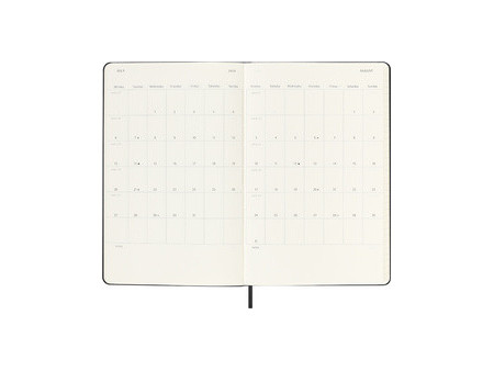MOLESKINE Agenda 2025/2026, 18 mois, L/A5, noir