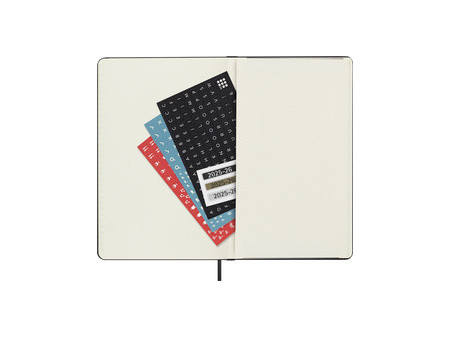 MOLESKINE Agenda 2025/2026, 18 mois, L/A5, bleu
