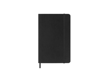 MOLESKINE Agenda de poche 2025/2026, 18 mois, P/A6, noir