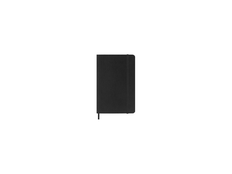 MOLESKINE Agenda de poche 2025/2026, 18 mois, P/A6, noir