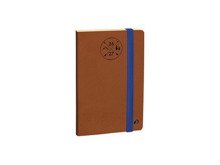 QUO VADIS Agenda Horizontal 15 SD, 2026/2027, noisette