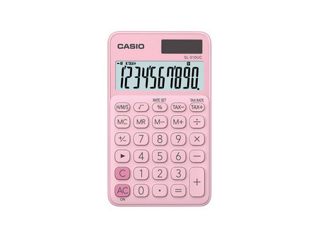 CASIO Calculatrice SL-310UC-PK, rose