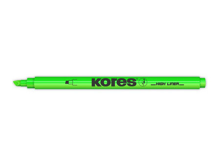 Kores Surligneur, pointe biseautée: 0,5 - 3,5 mm, rose