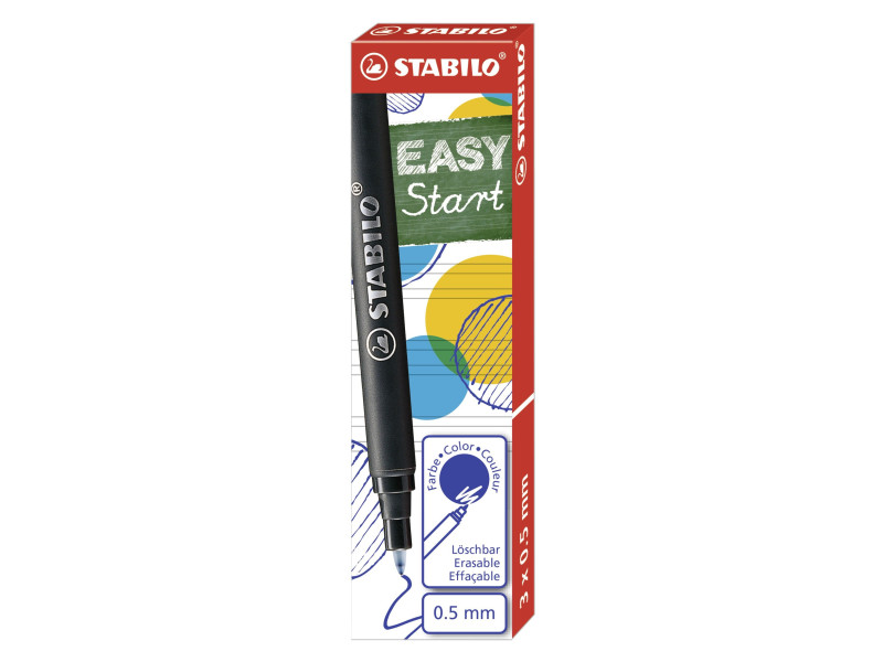 STABILO Cartouche pour stylo roller EASYoriginal, bleu