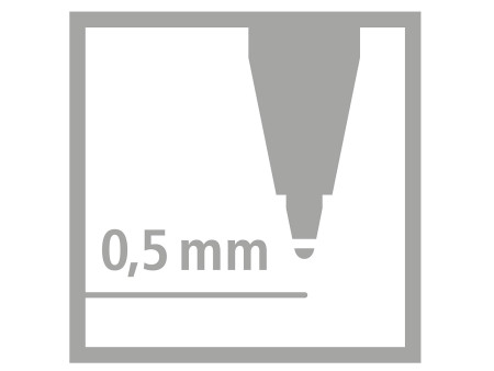 STABILO Cartouche pour stylo roller EASYoriginal, bleu
