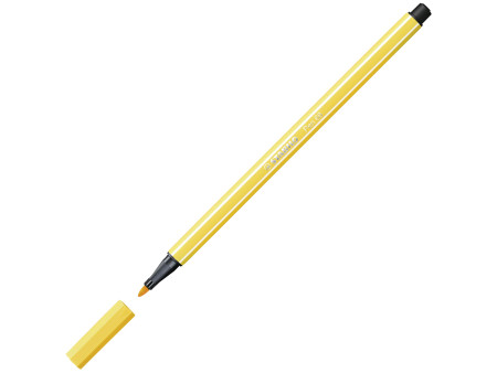 STABILO Stylo feutre Pen 68, largeur de tracé: 1,0 mm, jaune