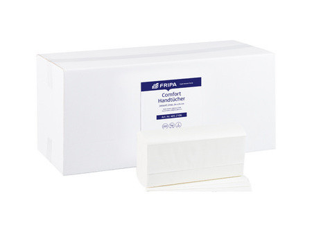 Fripa Essuie-mains COMFORT, 235 x 320 mm, pli-W, extra blanc