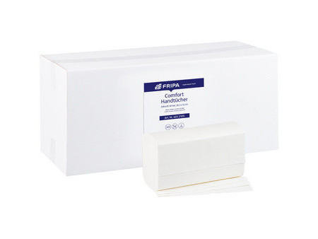 Fripa Essuie-mains COMFORT, 203 x 240 mm, pli-Z, extra blanc