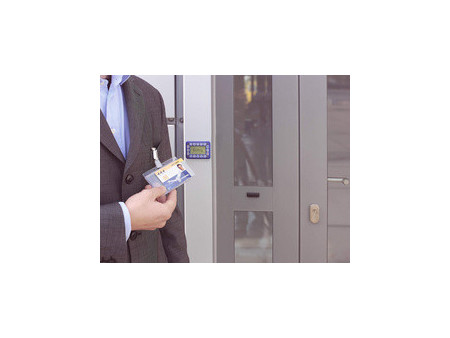 DURABLE Porte-badges avec clip DOPPELBOX, transparent