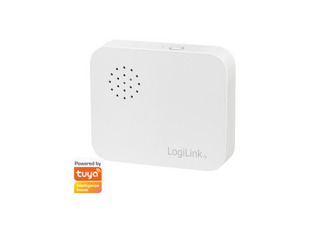 LogiLink Détecteur de vibration Smart Wi-Fi, blanc