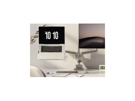 LogiLink Support de laptop pour bras pour écran, argent