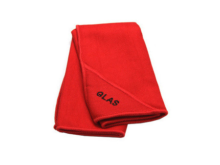 IWH Chiffon microfibres, pour les glaces, rouge