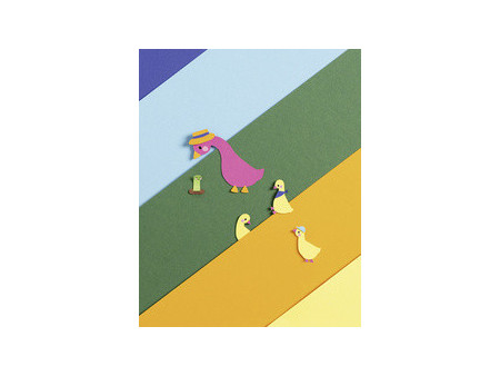 folia Bloc de carton de bricolage, A3, couleurs