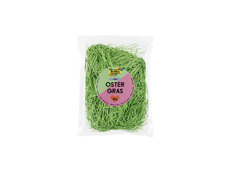 folia Herbe de décoration/herbe de Paques, 30 g, jaune