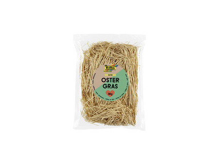folia Herbe de décoration/herbe de Paques, 30 g, jaune