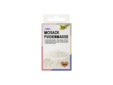 folia Mastic pour mosaïque, 250 g, blanc