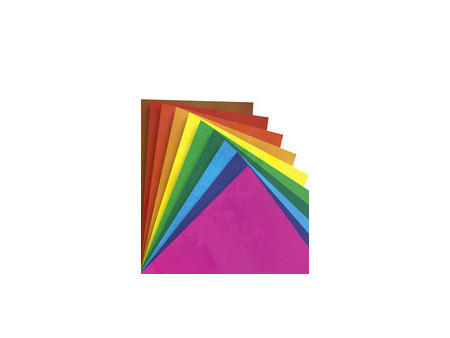 folia Feuille transparente pour vitrail, 350 x 500 mm