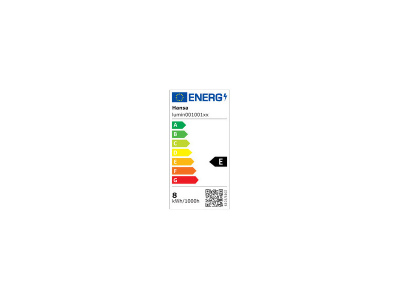 Hansa Lampe de bureau à LED Lumina, pied, gris métallisé