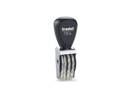 trodat Tampon dateur 1004, taille d'empreinte: 3 x 12 mm