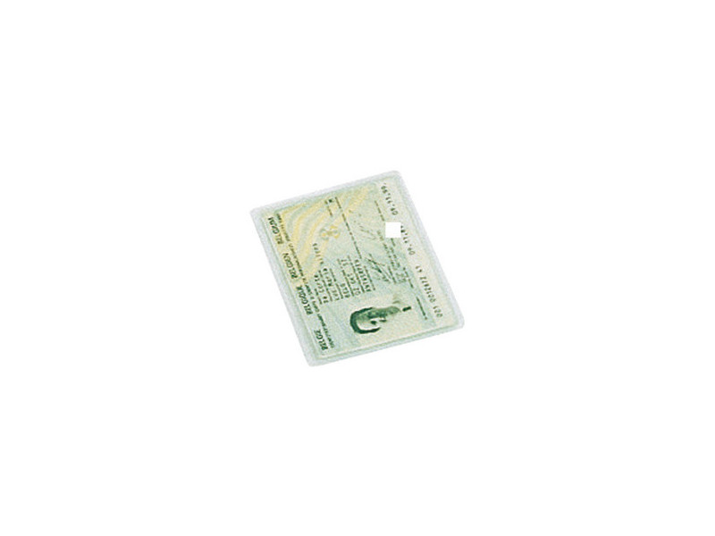 LEITZ Étuis de poche, PVC, simple, 0,20 mm, Format A7