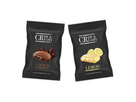 HELLMA Biscuit 'Crisp & Creamy', dans un carton
