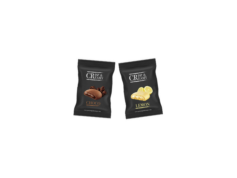 HELLMA Biscuit 'Crisp & Creamy', dans un carton