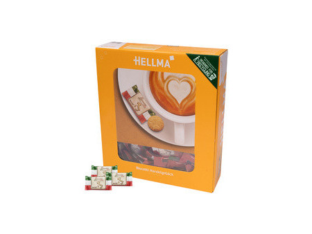 HELLMA Biscuit à l'amande Biscotti, dans un carton