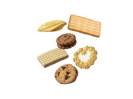 HELLMA Assortiment de biscuits 'Goldline', en boîte carton