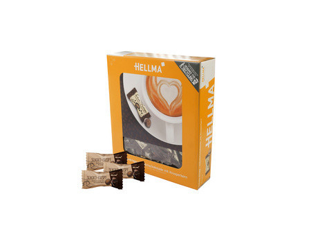 HELLMA Schoko-Krispy au chocolat au lait entier, dans un