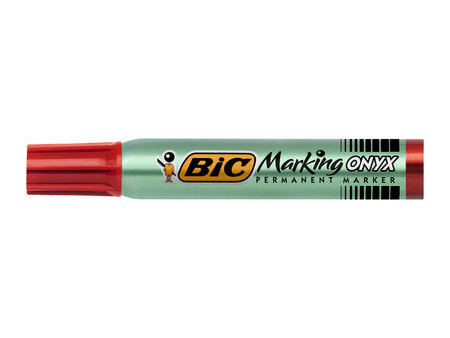 BIC Marqueur permanent Marking Onyx 1591, pointe biseautée,