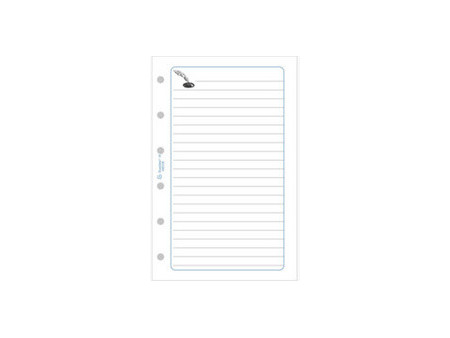 EXACOMPTA Recharge pour Exatime 17, feuillet quadrillé 5 x 5