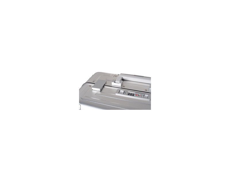 pavo Trolley pour déplacements d'affaires, aluminium, argent