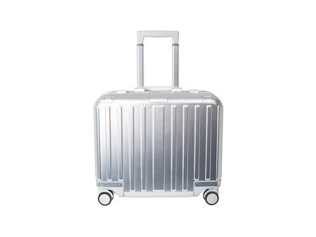 pavo Trolley pour déplacements d'affaires, aluminium, argent