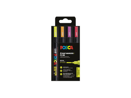 POSCA Marqueur à pigment PC-5M, étui de 8, couleurs vertes