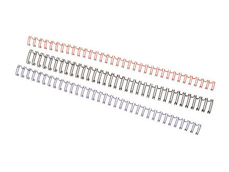 GBC Peigne à relier métal WireBind, A4, 21 boucles, 8 mm