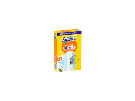 Swiffer Plumeau magnétique parfum febreze, pack de 4