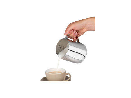 APS Pichet à lait universel, acier inoxydable poli, 0,8 l