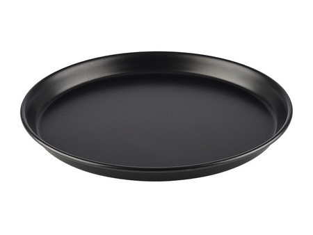 APS Plaque à pizza, diamètre: 240 mm, noir