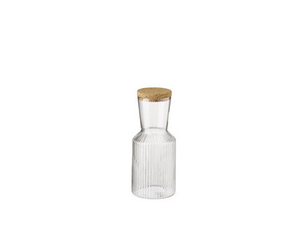 APS Carafe en verre LINES, 0,5 litre, transparent